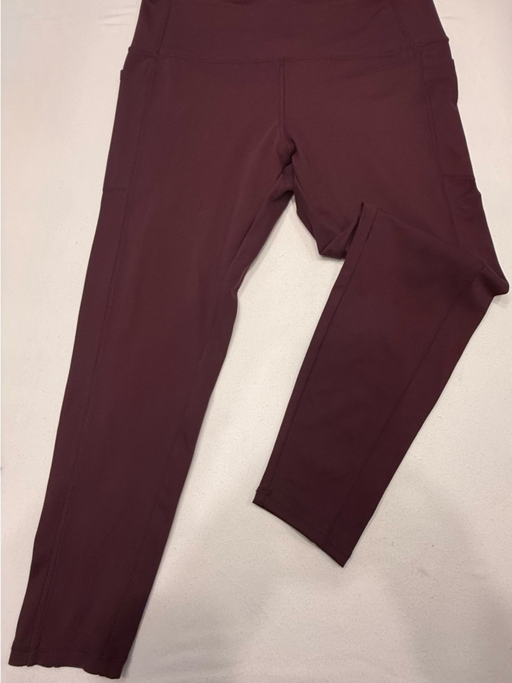 Danskin Burgundy High-Rise Leggings